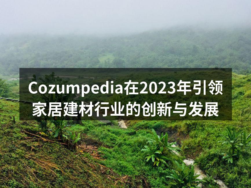 Cozumpedia新产品展示